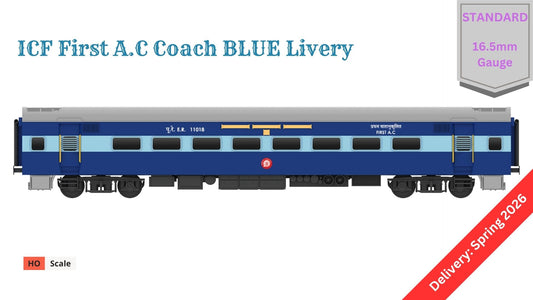 PRE-ORDER: ICF First A.C HO Scale - Blue Livery (2018-Current), Standard Version