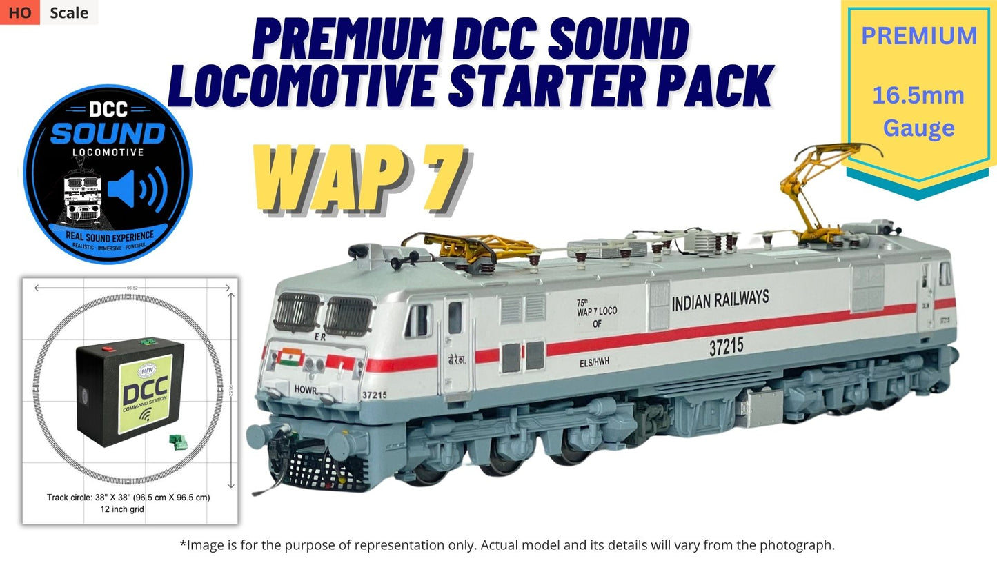 PRE-ORDER: RTR Locmotive Starter Pack - DCC Sound - WAP7/WAP7i