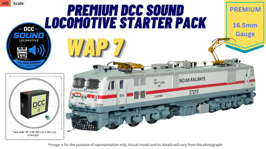 PRE-ORDER: RTR Locmotive Starter Pack - DCC Sound - WAP7/WAP7i