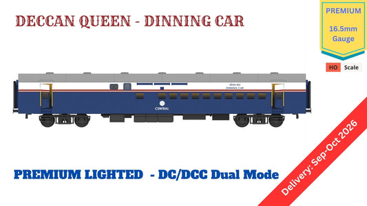 PRE-ORDER: DECCAN QUEEN - DINING CAR, HO Scale - Premium Version