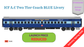 PRE-ORDER: ICF A.C Two Tier HO Scale - Blue Livery (2018-Current), Standard Version