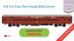 PRE-ORDER: ICF A.C Two Tier HO Scale - Red Livery (1955-1990s), Standard Version
