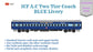 PRE-ORDER: ICF A.C Two Tier HO Scale - Blue Livery (2018-Current), Standard Version