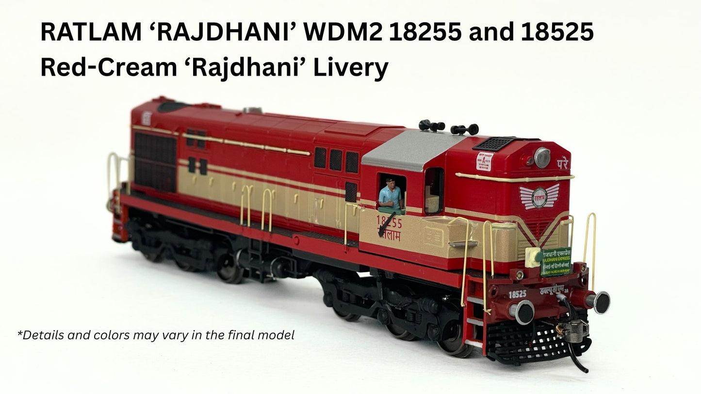 PRE-ORDER: RTR Locmotive Starter Pack - Standard DC/DCC Ready - WDM2