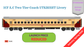 PRE-ORDER: ICF A.C Two Tier HO Scale - Utkrisht Livery (2018-Current), Standard Version