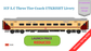 PRE-ORDER: ICF A.C Three Tier HO Scale - Utkrisht Livery (2018-Current), Standard Version