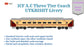 PRE-ORDER: ICF A.C Three Tier HO Scale - Utkrisht Livery (2018-Current), Standard Version