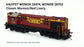 PRE-ORDER: STANDARD DC/DCC READY WDM2 RTR Model in HO Scale (1:87)