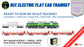 PRE-ORDER: DCC TRAIN SET: Electric Flat Car Train (With Track and Controller)