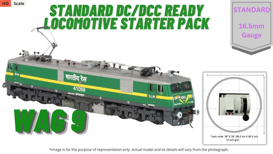 PRE-ORDER: RTR Locmotive Starter Pack - Standard DC/DCC Ready - WAG9