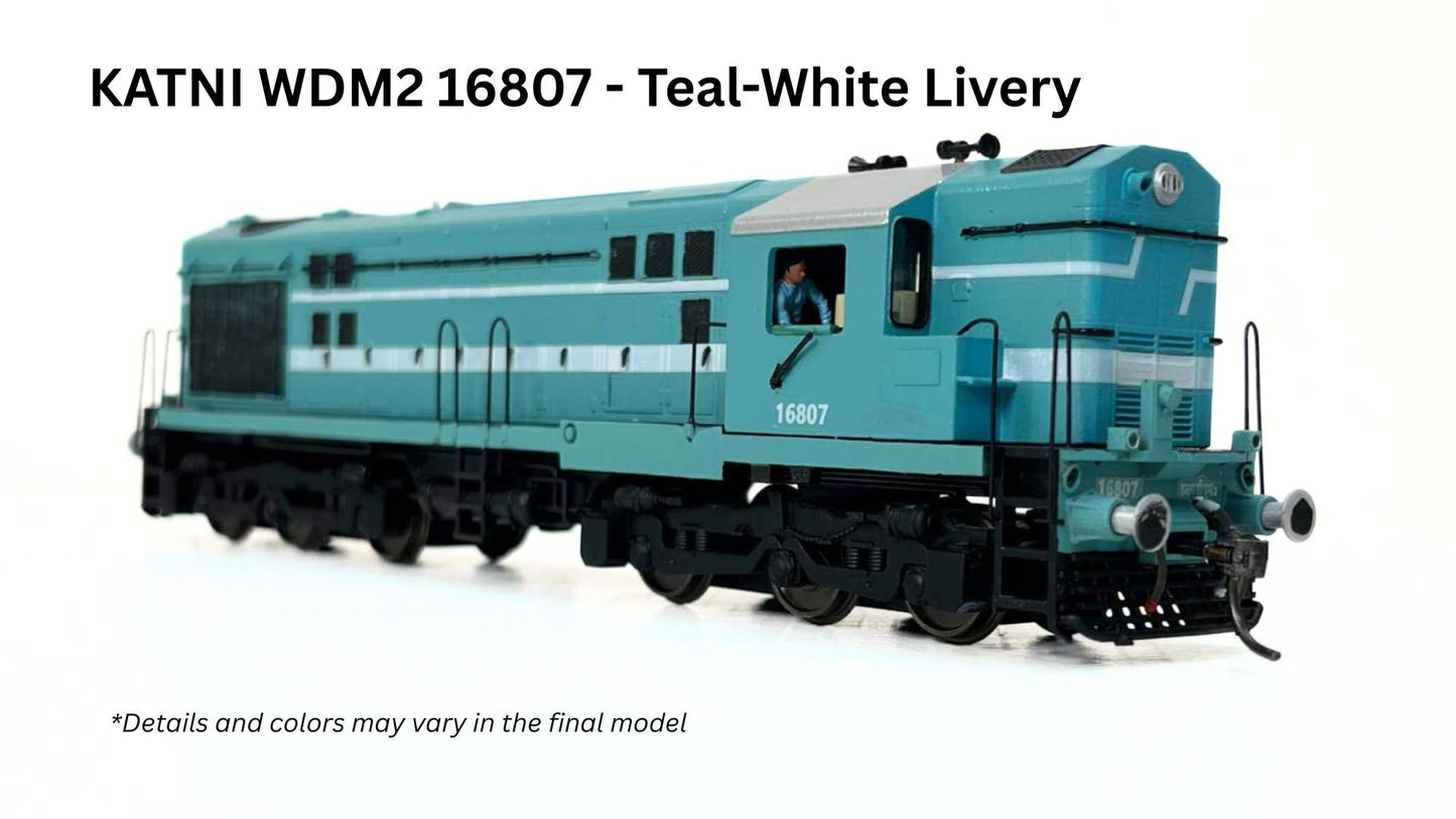 PRE-ORDER: STANDARD DC/DCC READY WDM2 RTR Model in HO Scale (1:87)