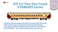 PRE-ORDER: ICF A.C Two Tier HO Scale - Utkrisht Livery (2018-Current), Standard Version
