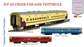 Made to Order: ICF WGS Chair Car (with VESTIBULE) - Standard Version, HO Scale (1:87)