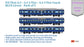Made to Order: ICF First AC+AC 2 Tier+AC 3 Tier, HO Scale - Blue, Standard, pack of 3