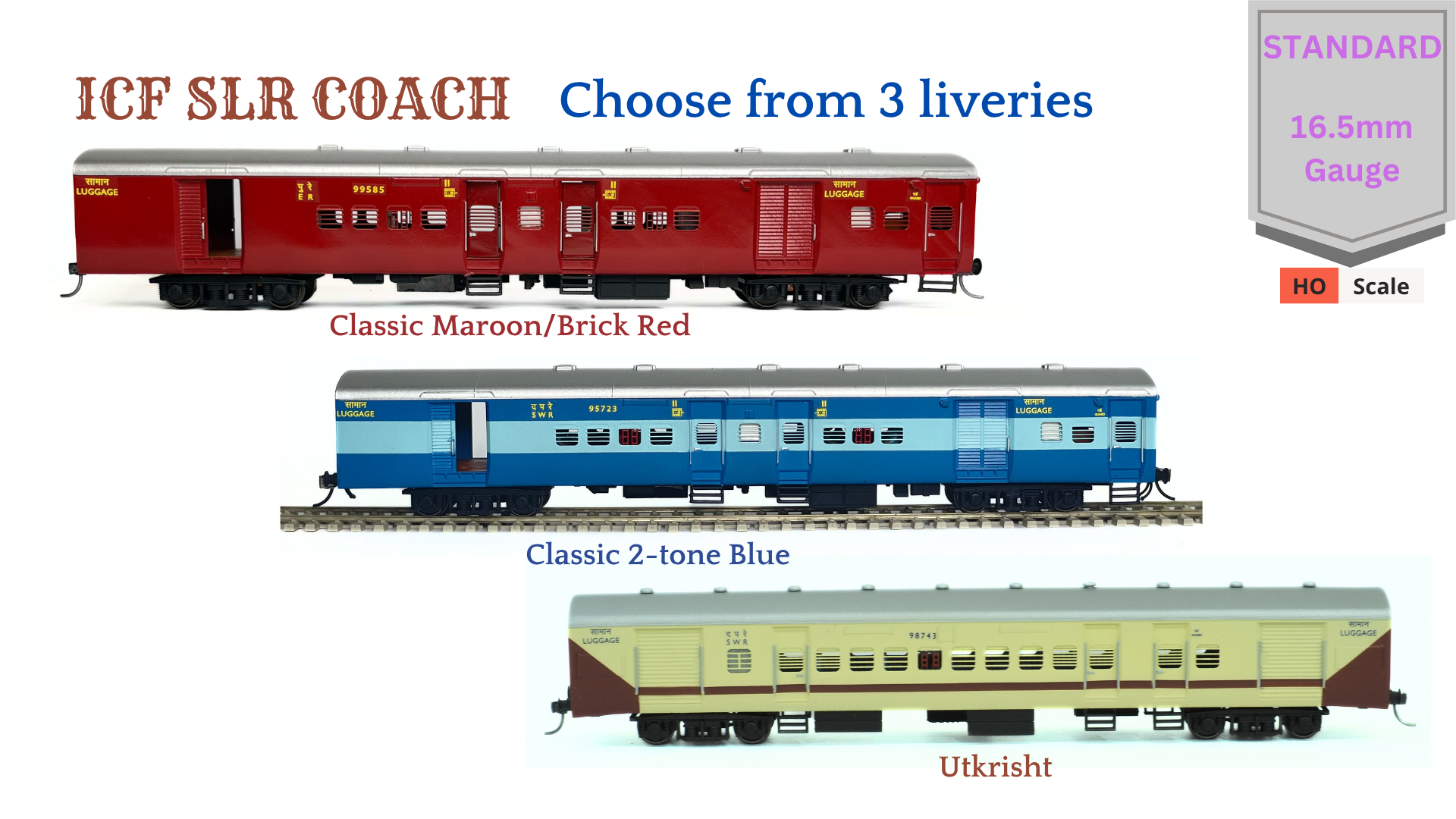 RTR Coaches - HO Scale – Precision Model Works