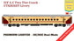 PRE-ORDER: ICF A.C Two Tier HO Scale - Utkrisht Livery (2018-Current), Premium Version