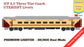 Made to Order: ICF A.C Three Tier HO Scale - Utkrisht Livery (2018-Current), Premium Version