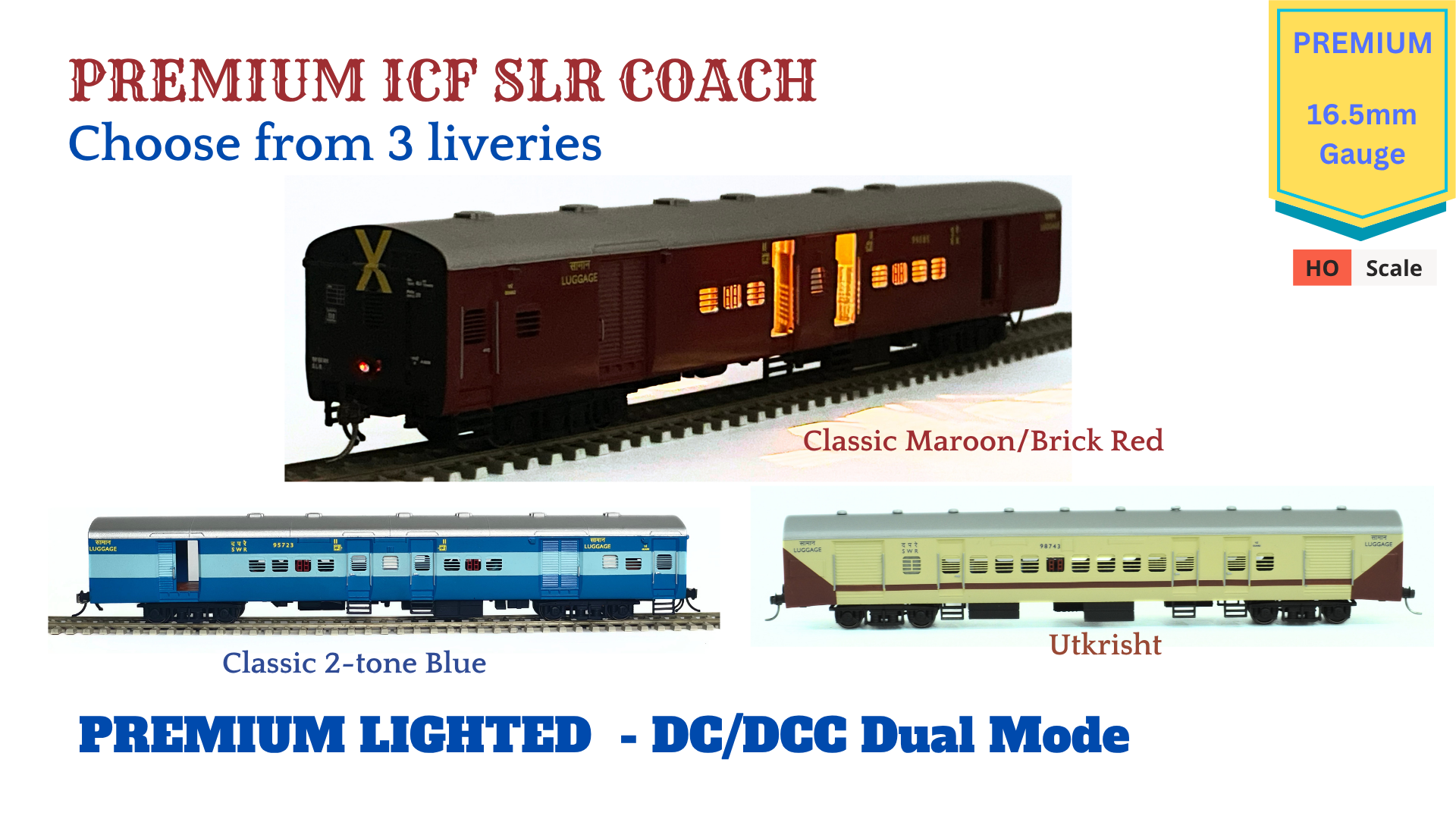 Made to Order: ICF SLR - Premium Version, HO Scale (1:87) – Precision ...