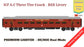 PRE-ORDER: ICF A.C Three Tier HO Scale - Red Livery (1955-1990s), Premium Version