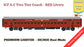 PRE-ORDER: ICF A.C Two Tier HO Scale - Red Livery (1955-1990s), Premium Version