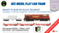 PRE-ORDER: DCC TRAIN Set: Diesel Flat Car Train (With Track and Controller)