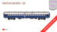 PRE-ORDER: DECCAN QUEEN - ICF GS, HO Scale - Standard Version