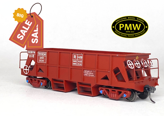 ON SALE: BOBYN Freight Wagon, HO Scale  - Red
