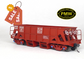 ON SALE: BOBYN Freight Wagon, HO Scale  - Red