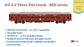PRE-ORDER: ICF A.C Three Tier HO Scale - Red Livery (1955-1990s), Premium Version