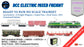 PRE-ORDER: DCC TRAIN SET: Electric Mixed Freight (With Track and Controller)