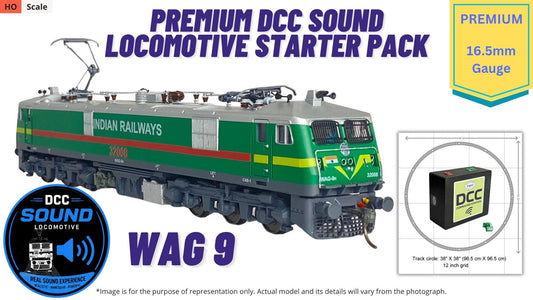 PRE-ORDER: RTR Locmotive Starter Pack - DCC Sound - WAG9
