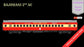 PRE-ORDER: RAJDHANI 2nd A.C HO Scale - Red-Cream Livery Standard Version