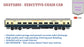 PRE-ORDER: SHATABDI - EXECUTIVE CHAIR CAR HO Scale - Standard Version