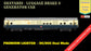 PRE-ORDER: SHATABDI - LUGGAGE BRAKE & GENERATOR CAR HO Scale, Premium Version