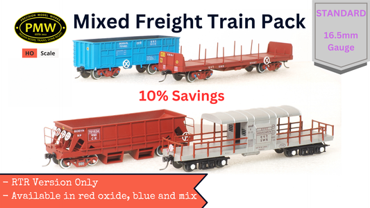 Ready to Run Mixed Freight Pack -  10% Saving