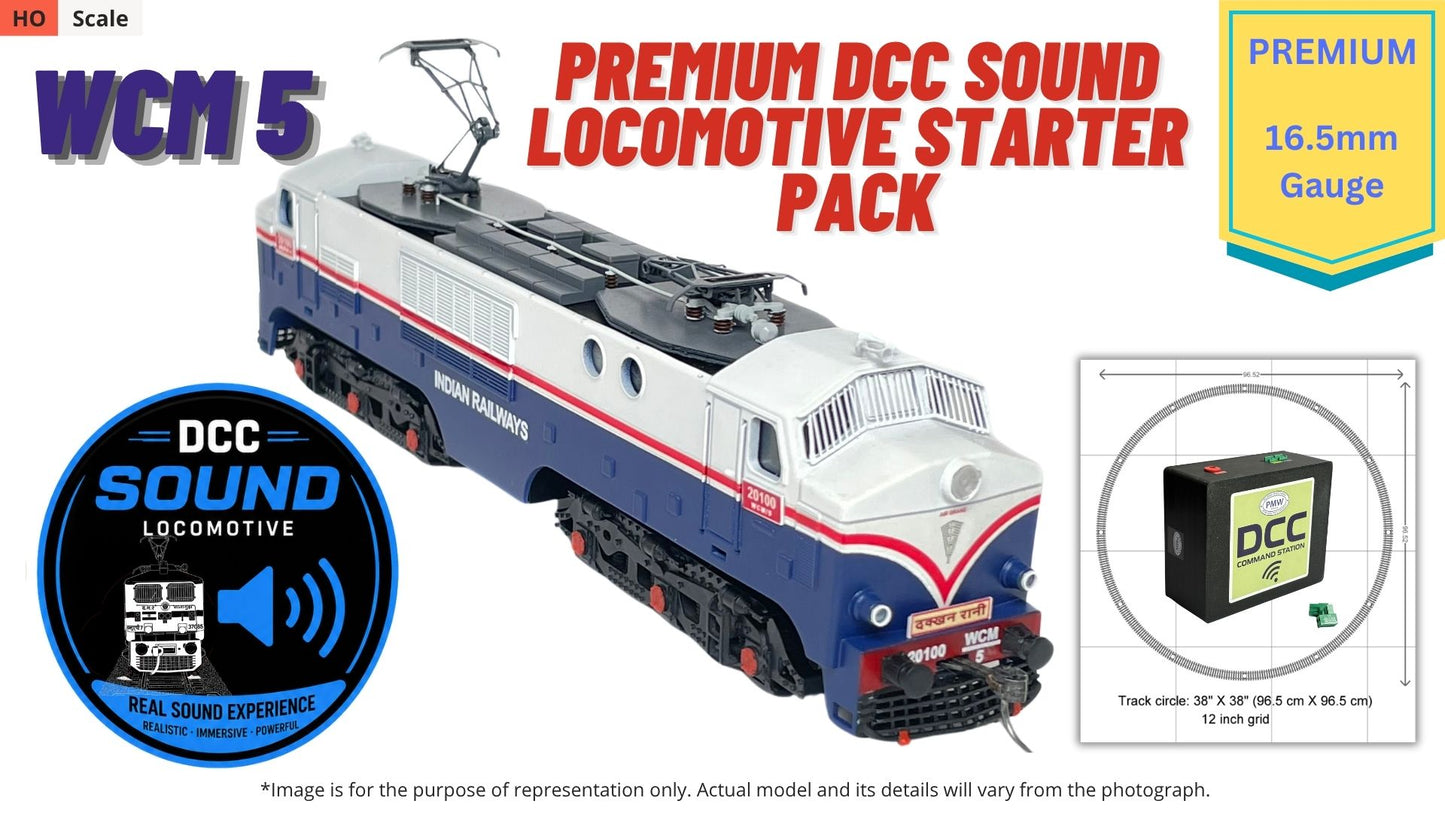 PRE-ORDER: RTR Locmotive Starter Pack - DCC Sound - WCM5