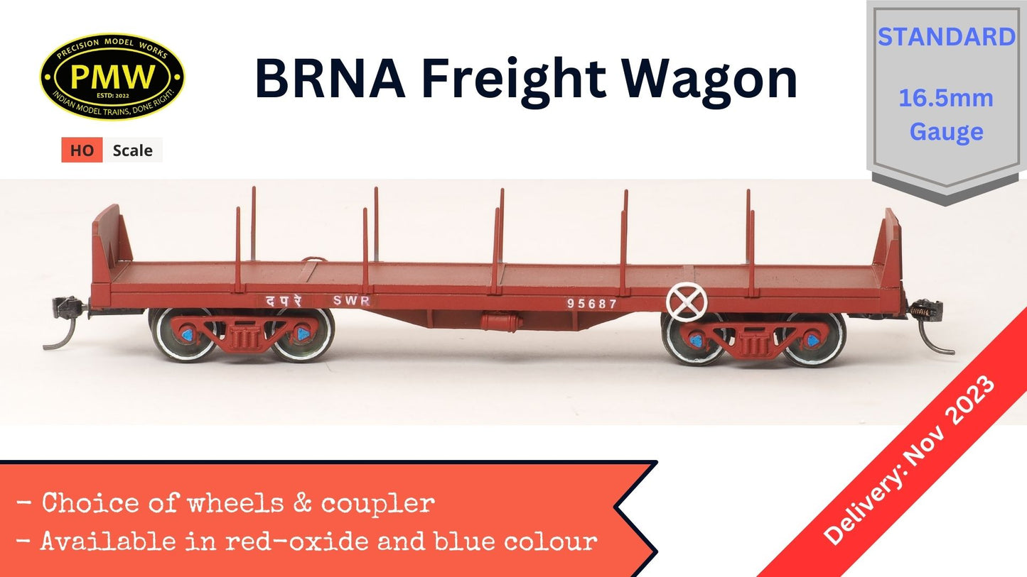 BRNA Freight Wagon, HO Scale