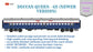 PRE-ORDER: DECCAN QUEEN - ICF GS (Newer Version), HO Scale - Standard Shell