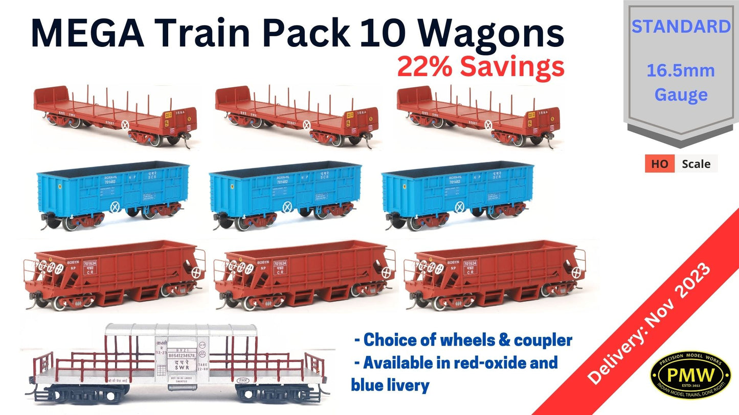 Mixed Freight MEGA Pack, HO Scale 22% Saving