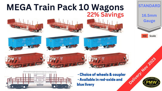Mixed Freight MEGA Pack, HO Scale 22% Saving