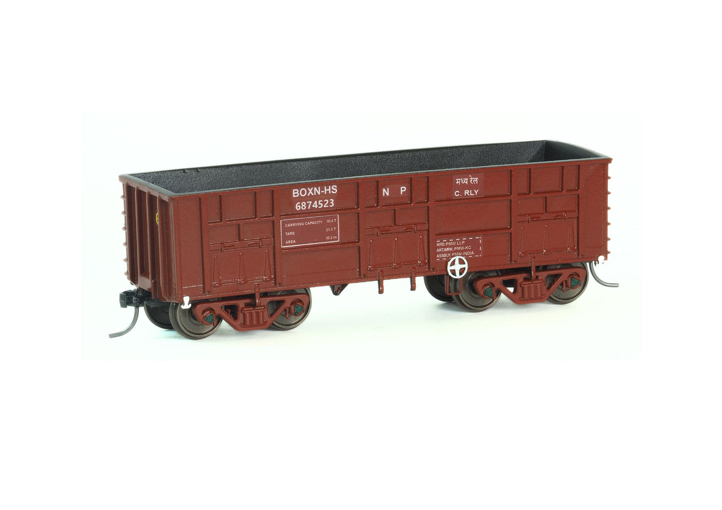 BOXN-HS Wagon, HO Scale - UPDATED DESIGN!