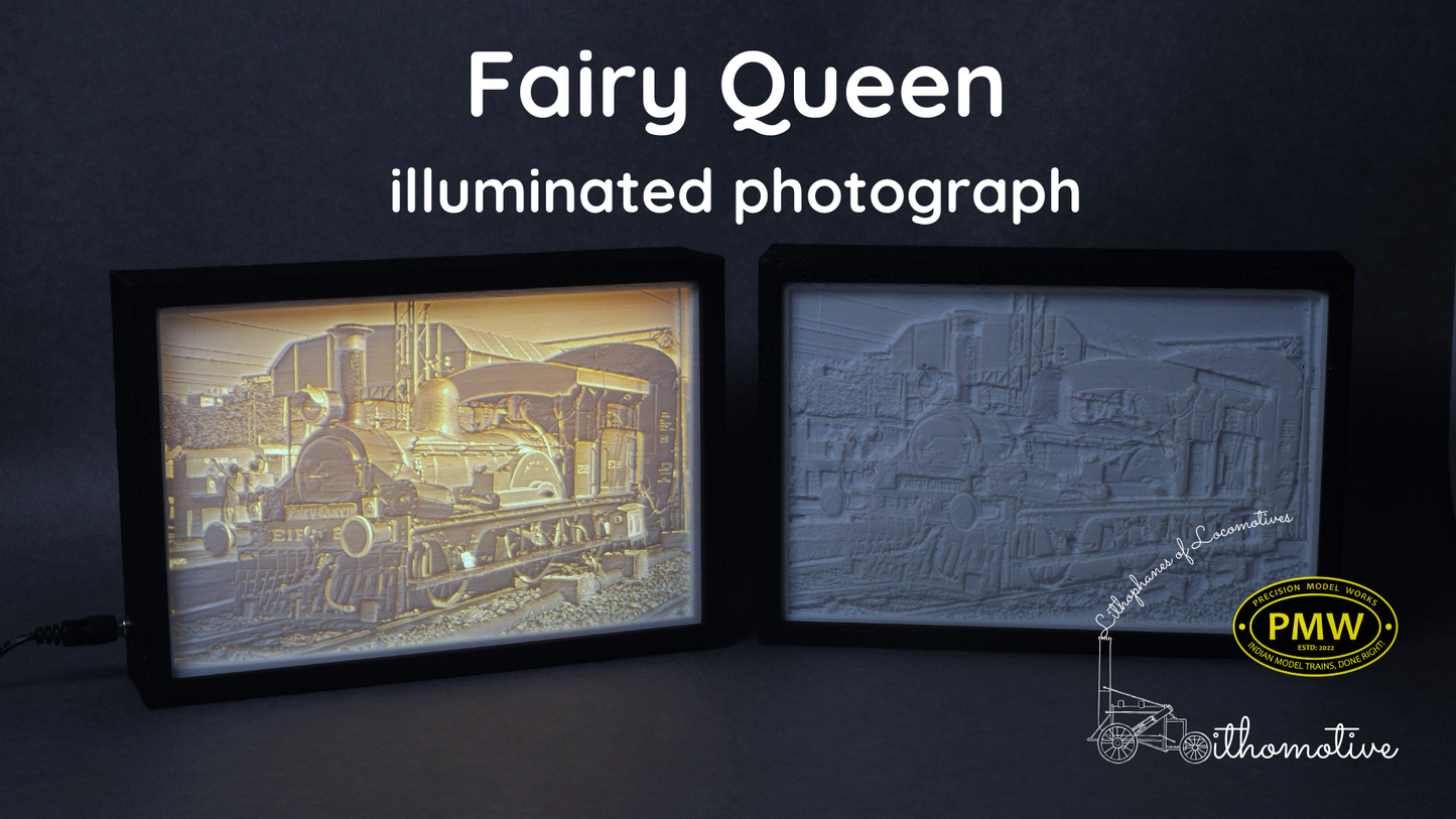 Illuminated Photograph: Fairy Queen