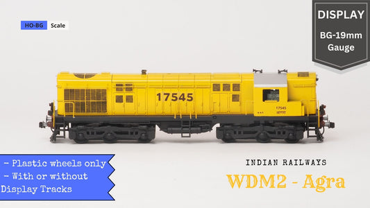WDM2 - Agra, HO-BG Gauge DISPLAY Model