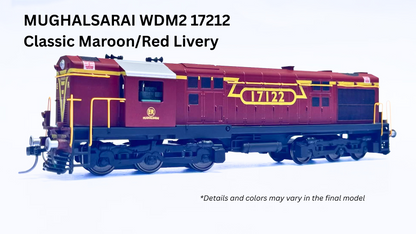 PRE-ORDER: STANDARD DCC SILENT WDM2 RTR Model in HO Scale (1:87)