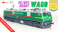 PRE-ORDER: PREMIUM DC/DCC READY WAG9 RTR Model HO Scale (1:87)