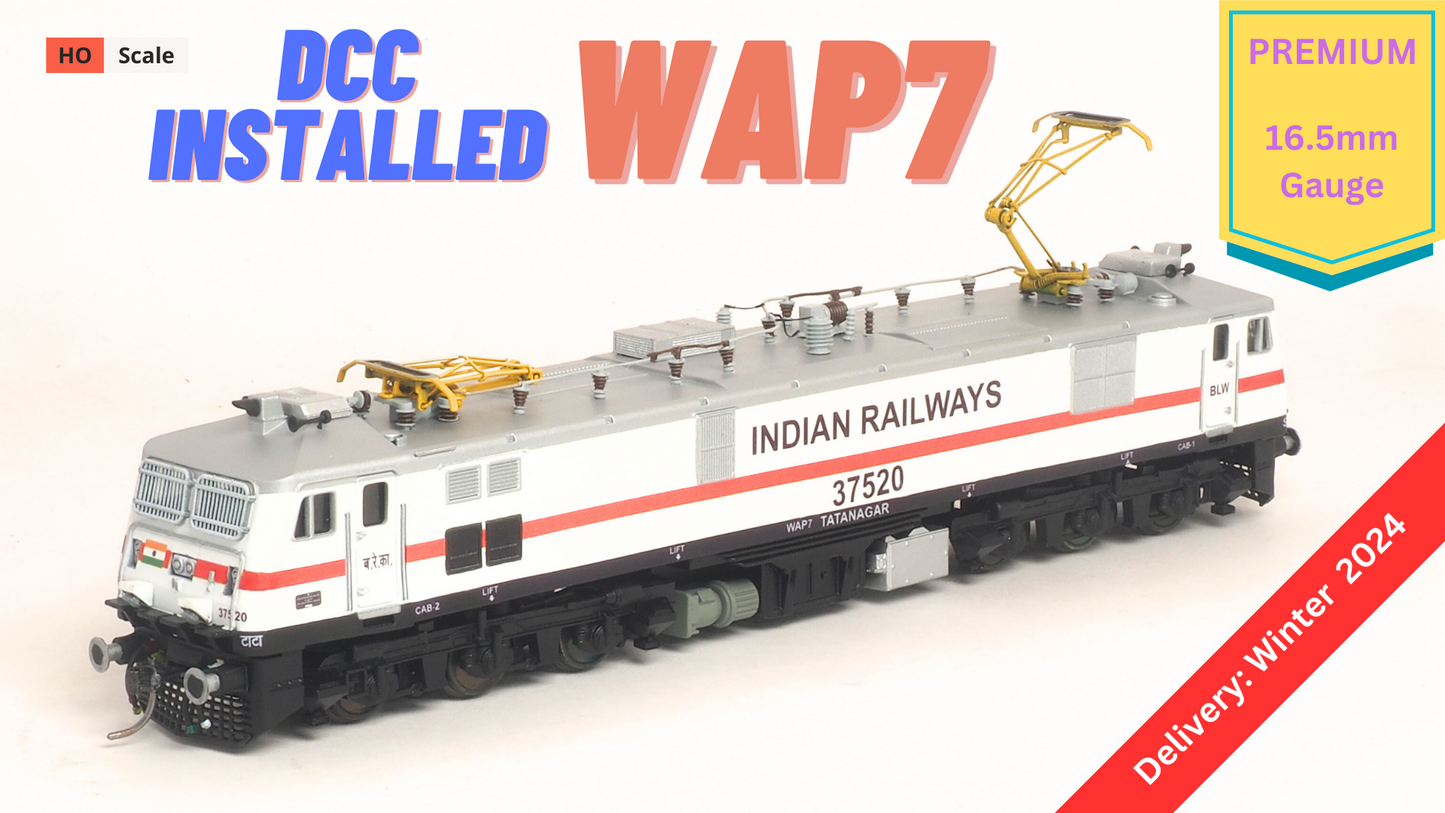 PRE-ORDER: DCC INSTALLED WAP7i RTR Model in HO Scale (1:87)