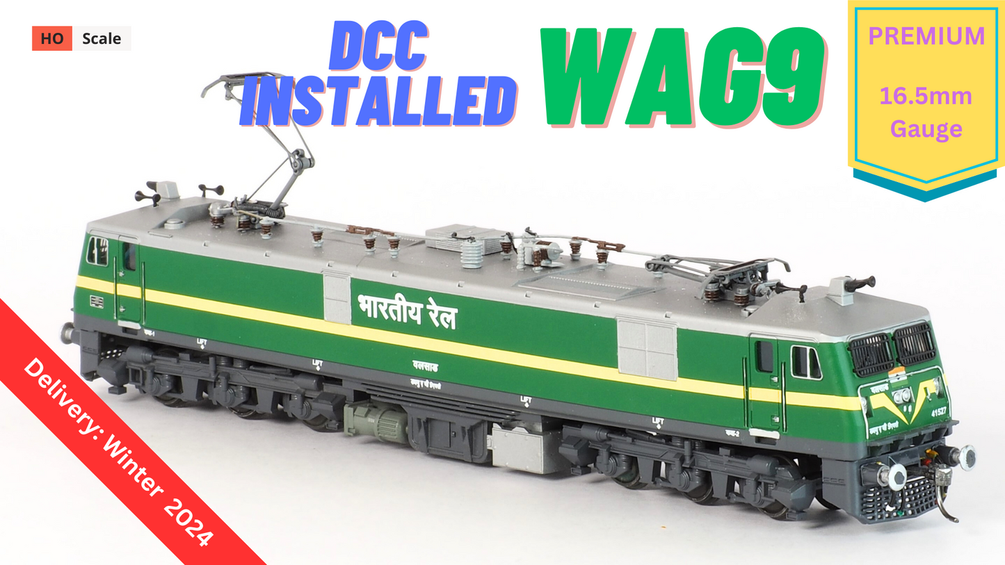 PRE-ORDER: DCC INSTALLED WAG9 RTR Model HO Scale (1:87)