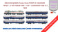 PRE-ORDER: DECCAN QUEEN Train Pack with WAP7 (Newer Version) - DISPLAY/Free Rolling