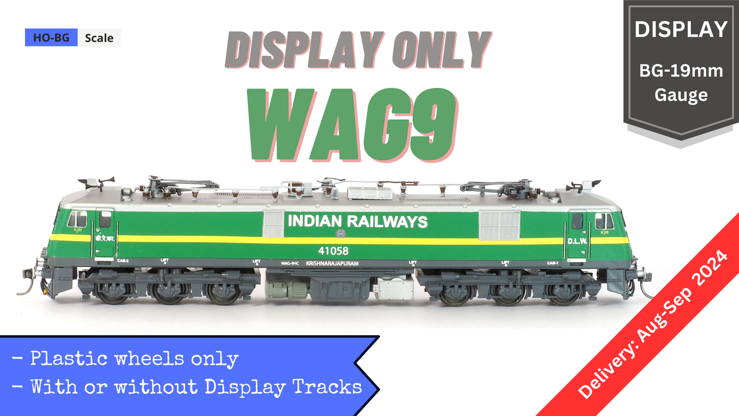 DISPLAY ONLY WAG9 HO-BG Model, Non-motorized