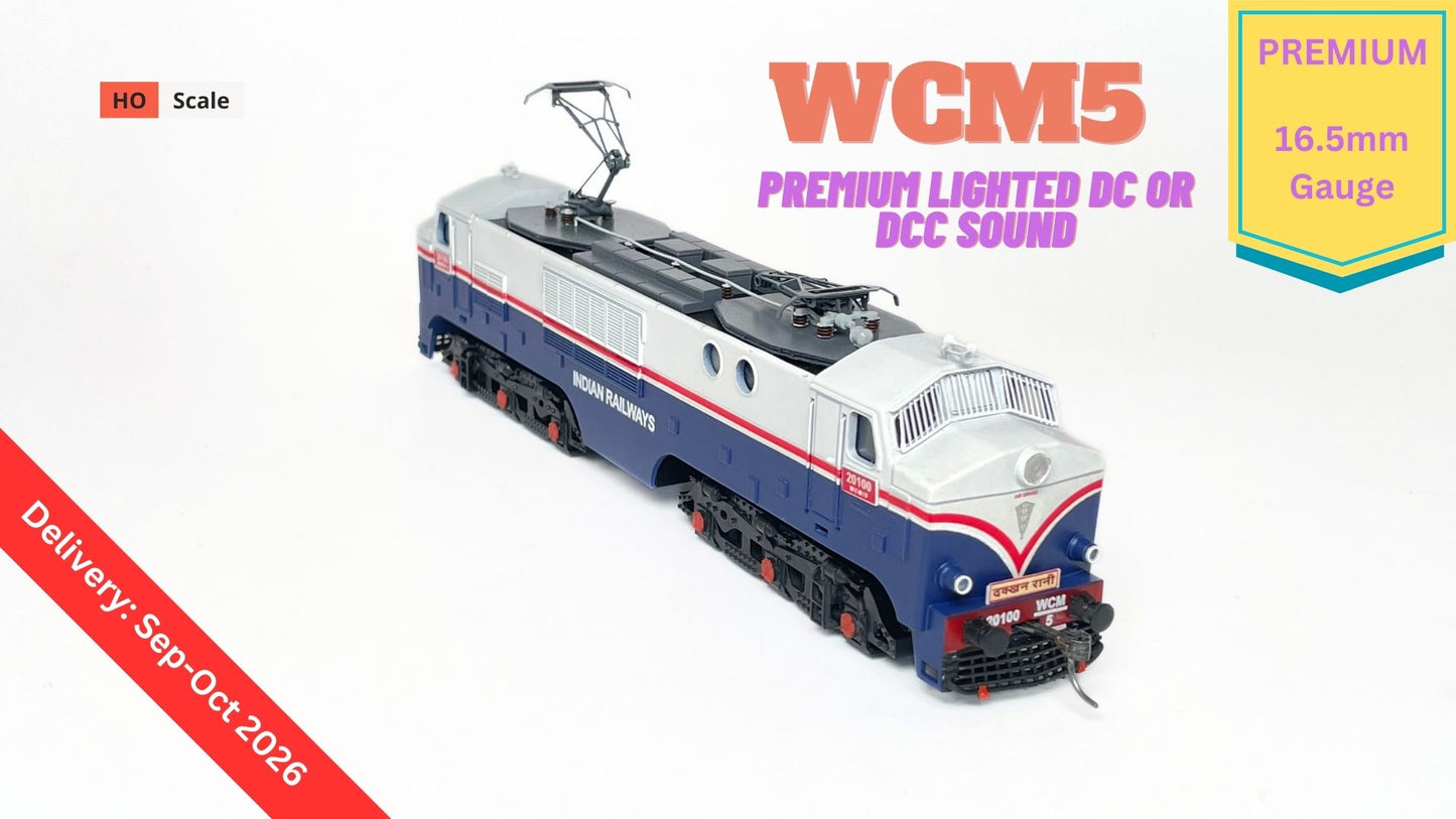 PRE-ORDER: WCM5 Premium locomotive - Upgradable to DCC Sound